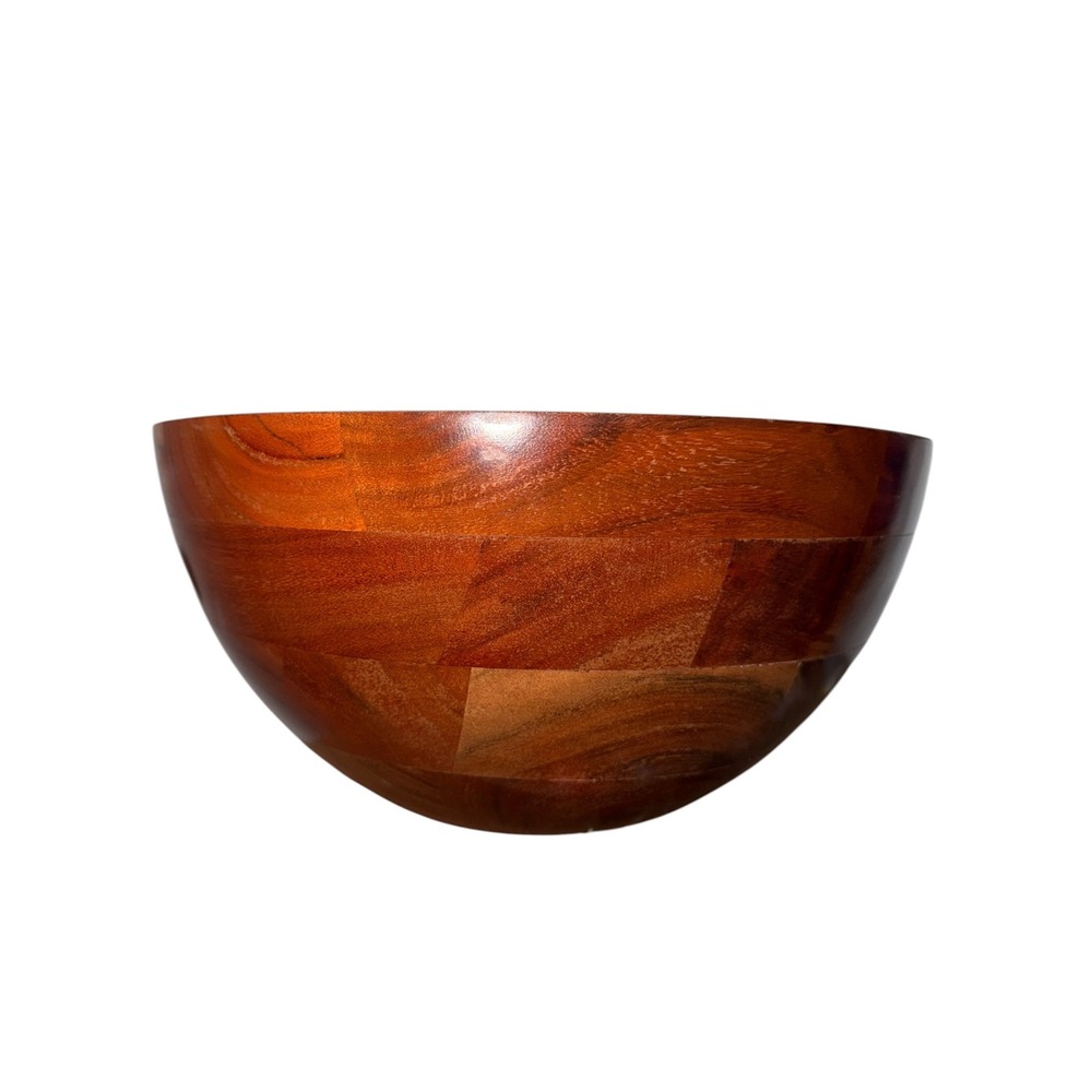 Hearth & Hand Magnolia Acacia Wood Serving Bowl Large Salad Bowl Farmhouse 12"